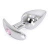 Kiotos Plug Bijou Anal avec base arrondie Curve 6 x 2.8 cm - Bijou Rose